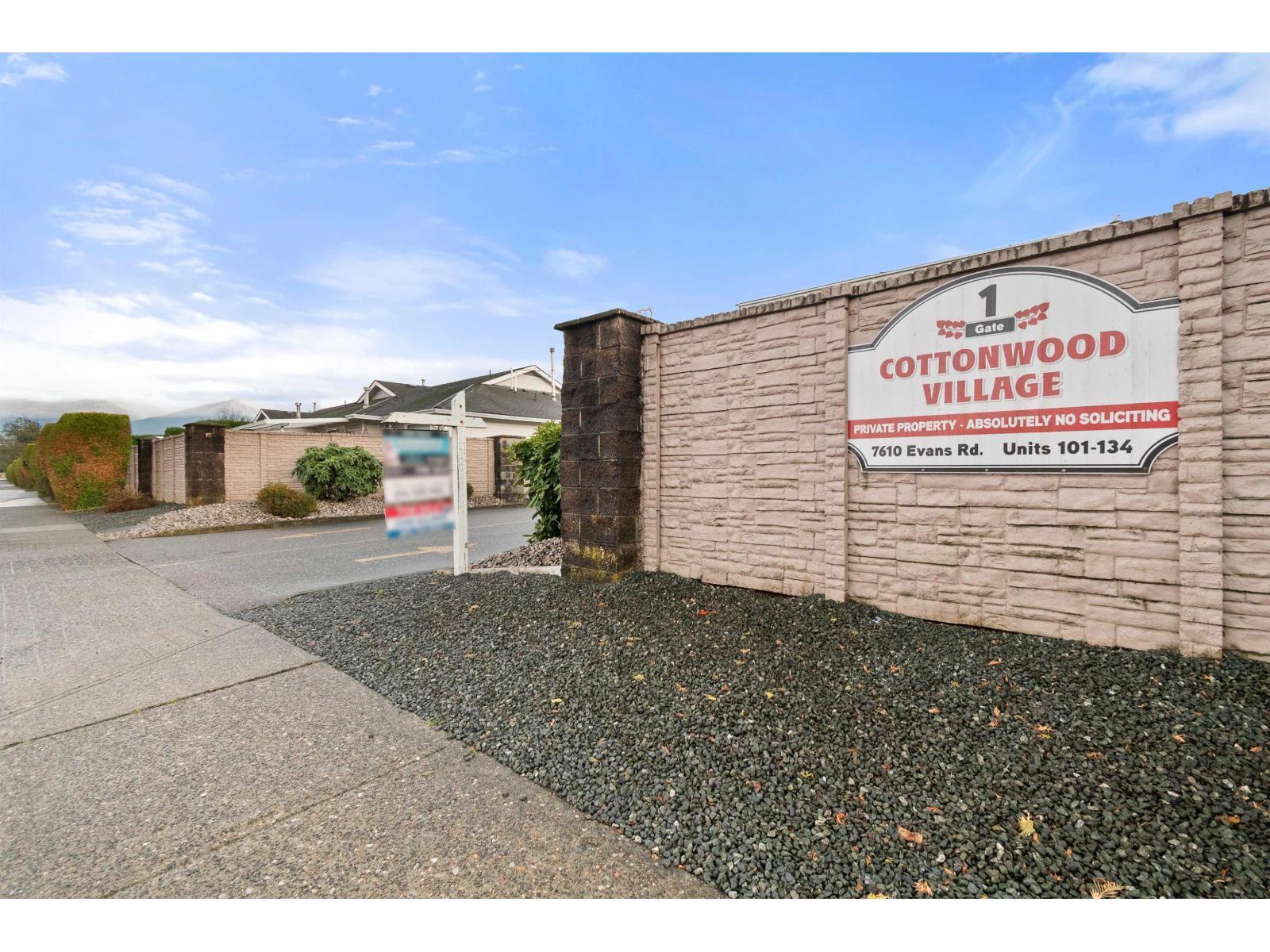 121 7610 EVANS ROAD, Sardis West Vedder